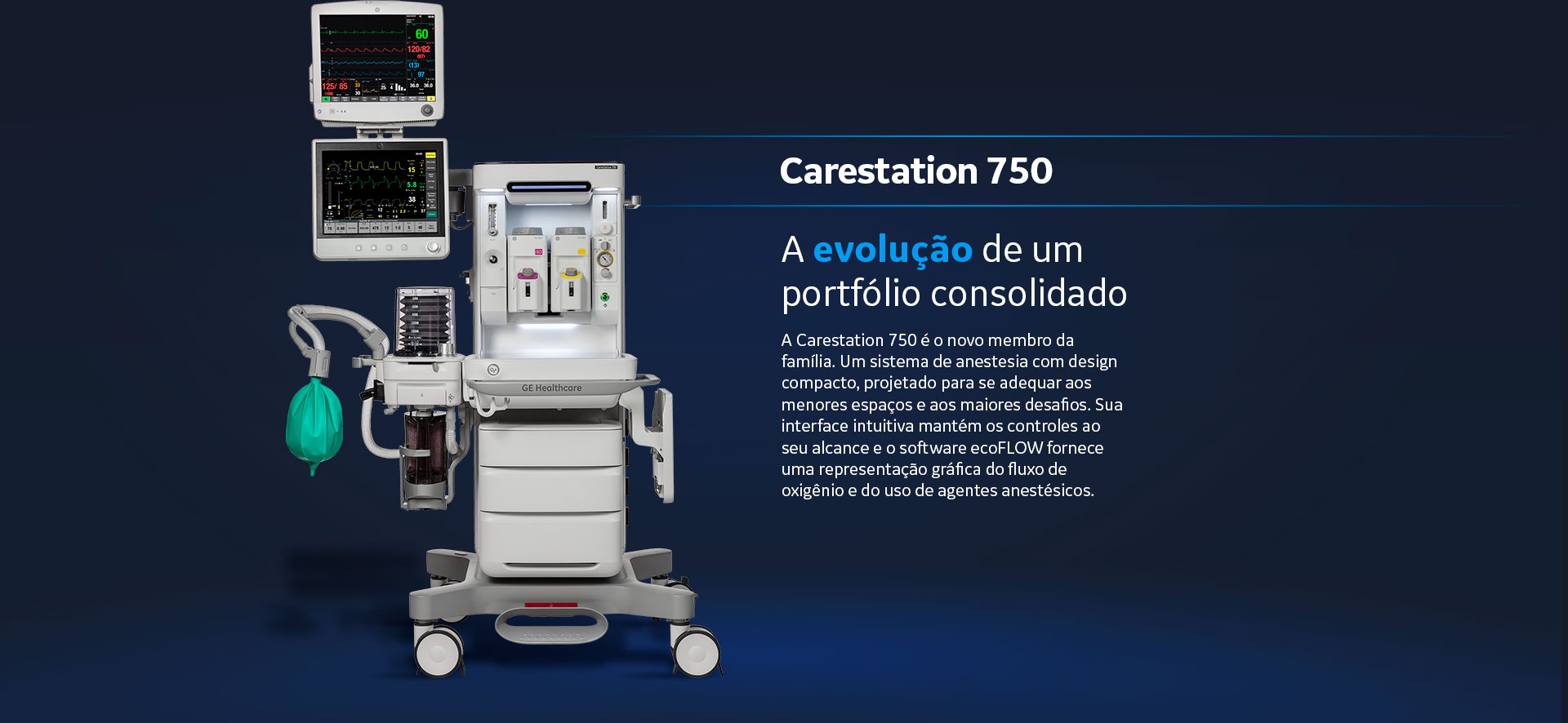 Carestation 750 GE Healthcare